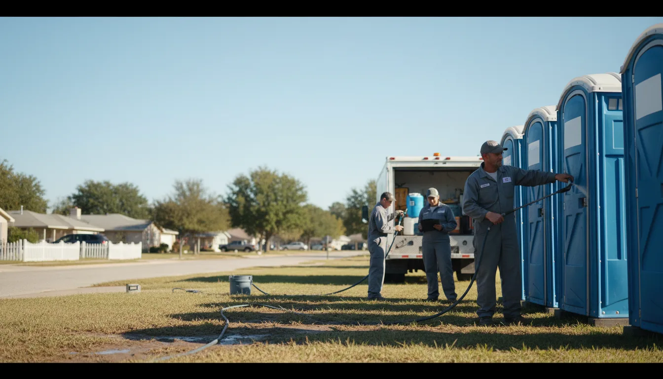 Long-Term Portable Toilet Rental in Rockledge, GA near me